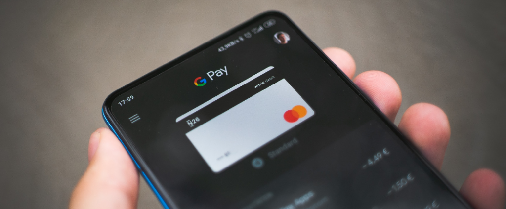 New smartphone with G pay from Google