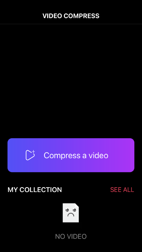 Screen of Dao Van Duy (Video Compress – Shrink Vids) home screen